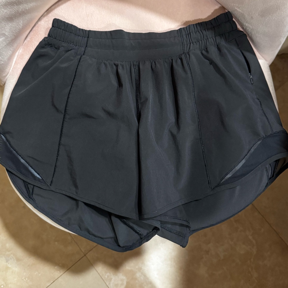 Lululemon Black Athletic Shorts w Liner